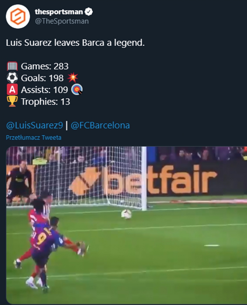 Z takimi STATYSTYKAMI Suarez opuszcza Barcelonę...